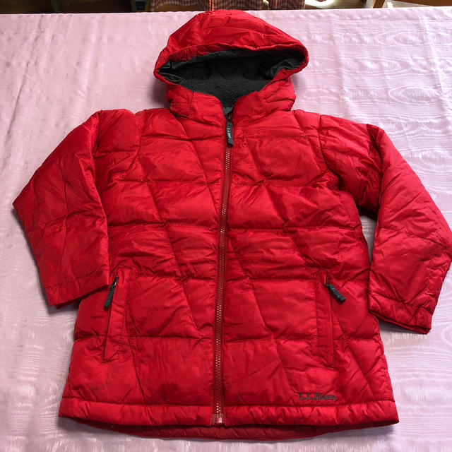 L.L.Bean(エルエルビーン)のL.L.Bean ダウンジャケット キッズ/ベビー/マタニティのキッズ服男の子用(90cm~)(ジャケット/上着)の商品写真