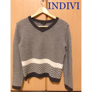 インディヴィ(INDIVI)の美品❤️INDIVI インディヴィ　ニット　(ニット/セーター)