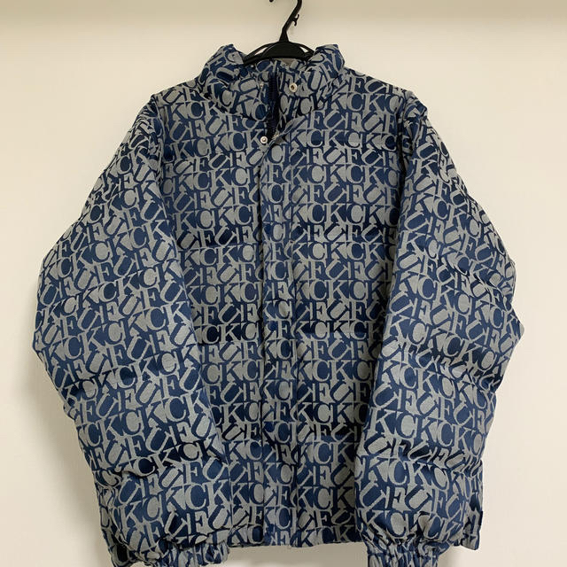 Supreme Fuck Jacquard Puffy Jacket M