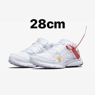 オフホワイト(OFF-WHITE)のnike off white air presto 28cm(スニーカー)