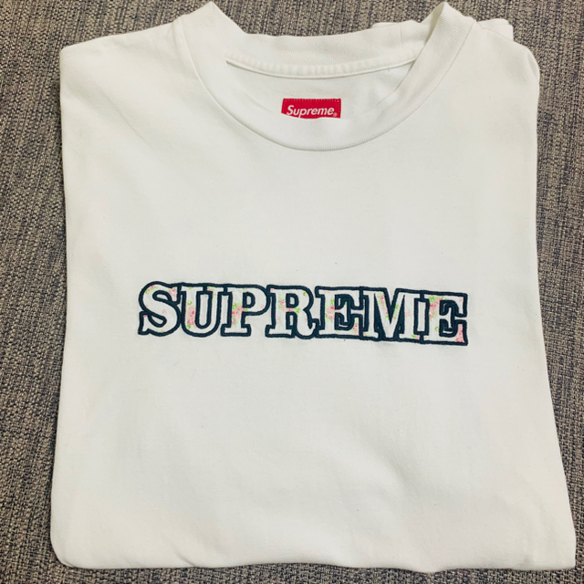 Supreme 18aw Floral Logo Tee 正規品 Tシャツ