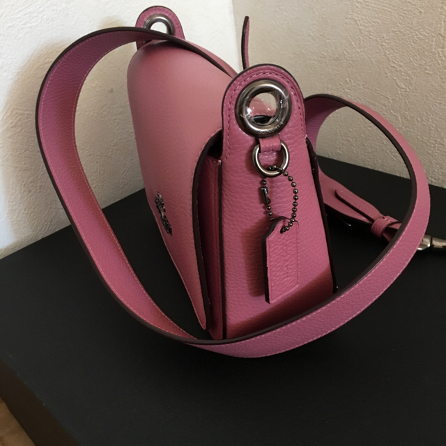 秋冬新作COACHスモールJESペプルドレザーショルダーバッグ新品未使用