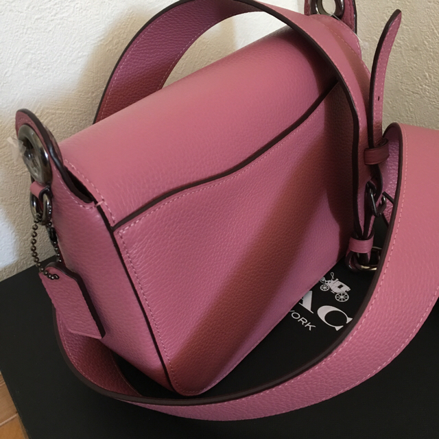 秋冬新作COACHスモールJESペプルドレザーショルダーバッグ新品未使用