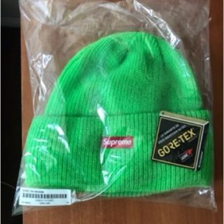 シュプリーム(Supreme)のsupreme ビニー帽　ライムグリーン　送料無料　最安値(ニット帽/ビーニー)