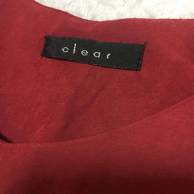 clear(クリア)のclear ノースリーブトップス レディースのトップス(カットソー(半袖/袖なし))の商品写真