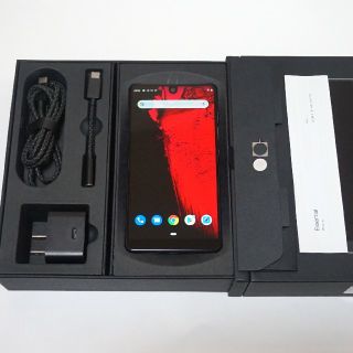 エッセンシャルデザイン(ESSENTIAL DESIGNS)のSIMフリー Essential Phone PH-1 128GB(スマートフォン本体)