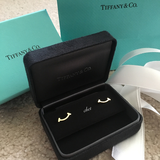 ティファニー(Tiffany & Co.)のTIFFANY & Co. ティファニー スマイル ピアス ゴールド(ピアス)