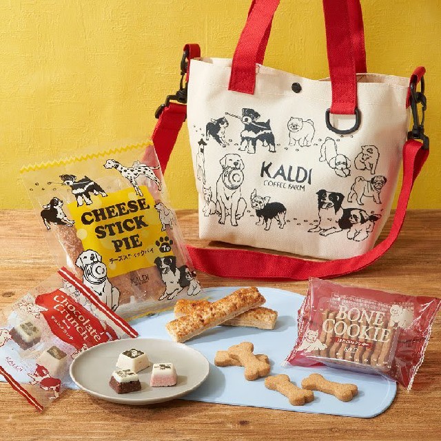 KALDI(カルディ)のカルディ いぬの日 おさんぽバッグ その他のペット用品(犬)の商品写真