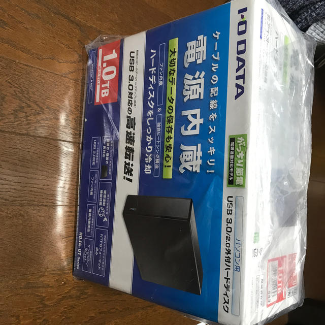 IODATA(アイオーデータ)のI・O DATA HDJA-UT1.0 スマホ/家電/カメラのPC/タブレット(PC周辺機器)の商品写真