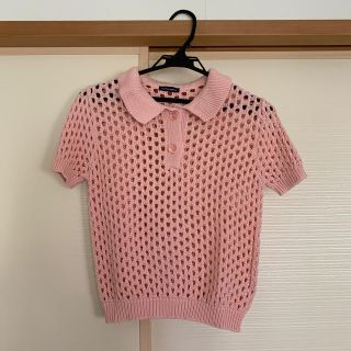 アメリカンアパレル(American Apparel)のAmerica Apparel ニットポロシャツ(ポロシャツ)