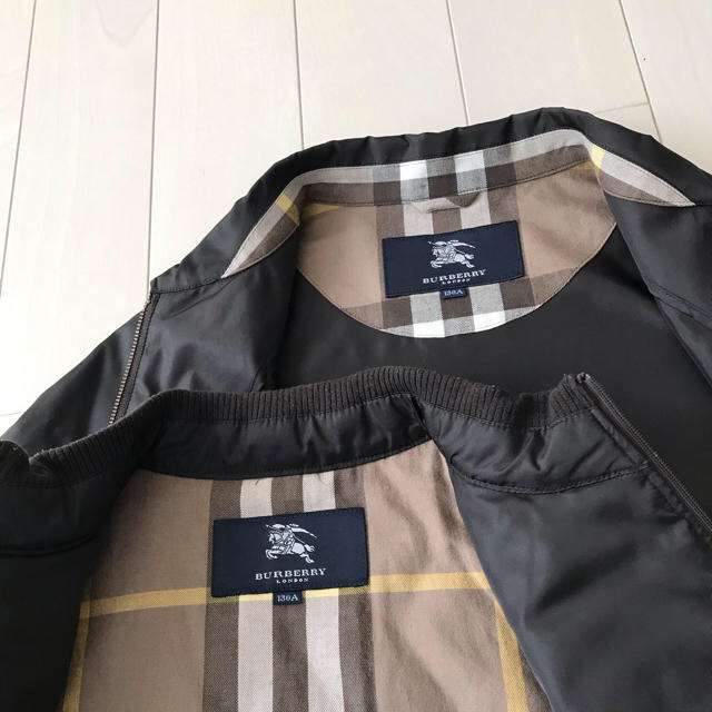 BURBERRY(バーバリー)の【週末SALE】BURBERRY アウター ブルゾン キルティングインナー付き キッズ/ベビー/マタニティのキッズ服男の子用(90cm~)(ジャケット/上着)の商品写真