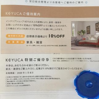 KEYUCA 特別優待券(ショッピング)