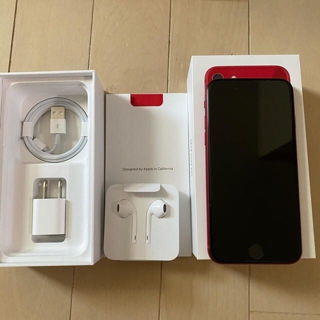 iPhone8 64GB PRODUCT RED 美品スマートフォン/携帯電話