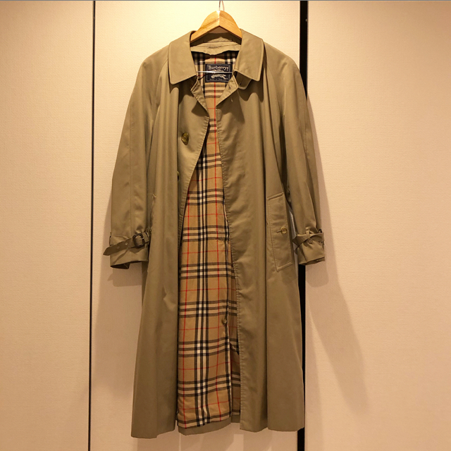 Shinzone(シンゾーン)のpreloved Burberry ステンカラーコート 定価78,840円 レディースのジャケット/アウター(ロングコート)の商品写真