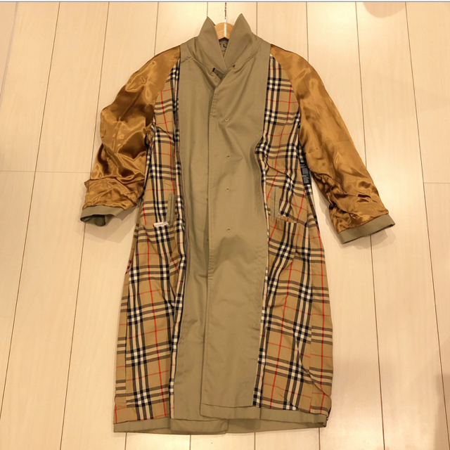 Shinzone(シンゾーン)のpreloved Burberry ステンカラーコート 定価78,840円 レディースのジャケット/アウター(ロングコート)の商品写真