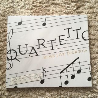 ニュース(NEWS)のNEWS QUARTETTO Blu-Ray 初回盤(アイドル)