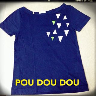 プードゥドゥ(POU DOU DOU)のPOU DOU DOU△▼Tシャツ(Tシャツ(半袖/袖なし))