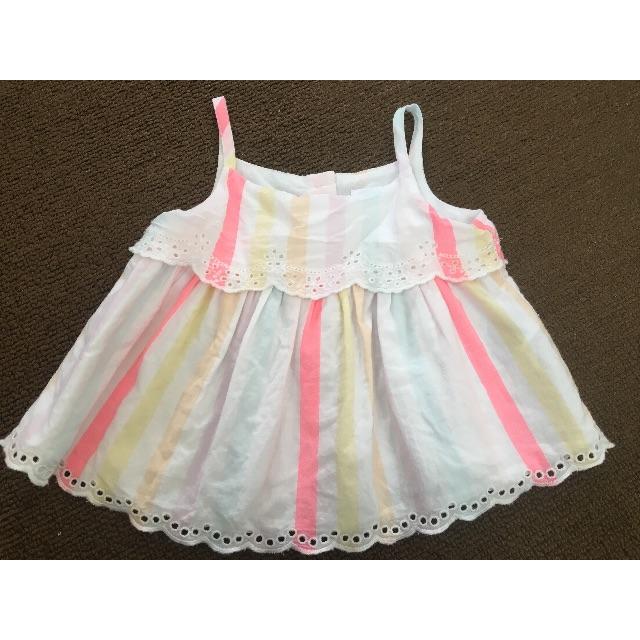 babyGAP(ベビーギャップ)の値下げ♡キャミ キッズ/ベビー/マタニティのベビー服(~85cm)(タンクトップ/キャミソール)の商品写真