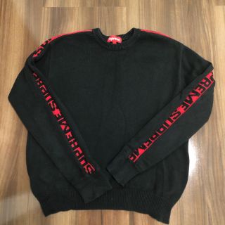 シュプリーム(Supreme)のSleeve stripe Sweater Mサイズ(ニット/セーター)