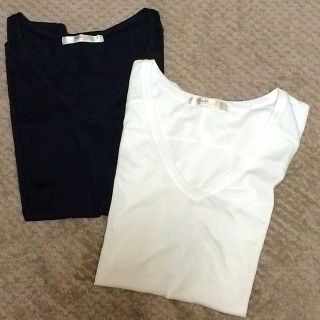 アズールバイマウジー(AZUL by moussy)のTシャツ2枚セット(Tシャツ(半袖/袖なし))