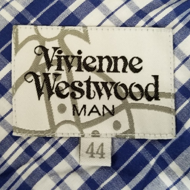 Vivienne Westwood(ヴィヴィアンウエストウッド)のヴィヴィアン・ウエスト ウッド チェック柄シャツ メンズのトップス(シャツ)の商品写真