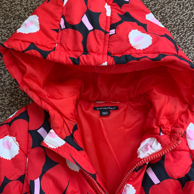 marimekko - マリメッコキッズダウンJKの通販 by あかおに|マリメッコ marimekko - マリメッコキッズダウンJKの通販 by あかおに|マリメッコ