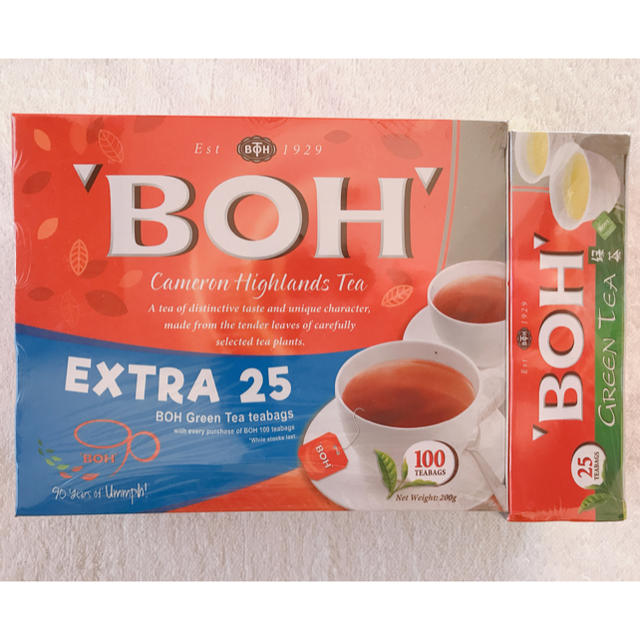 BOH(ボー)のBOH 紅茶　お試し　マレーシア　25ティーパック 食品/飲料/酒の飲料(茶)の商品写真