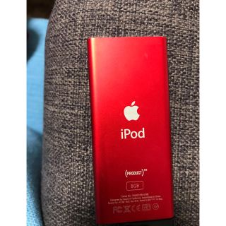 アップル(Apple)の【値下げ⠀】iPod nano8GB ジャンク品 コードお付け出来ます 送料込(ポータブルプレーヤー)