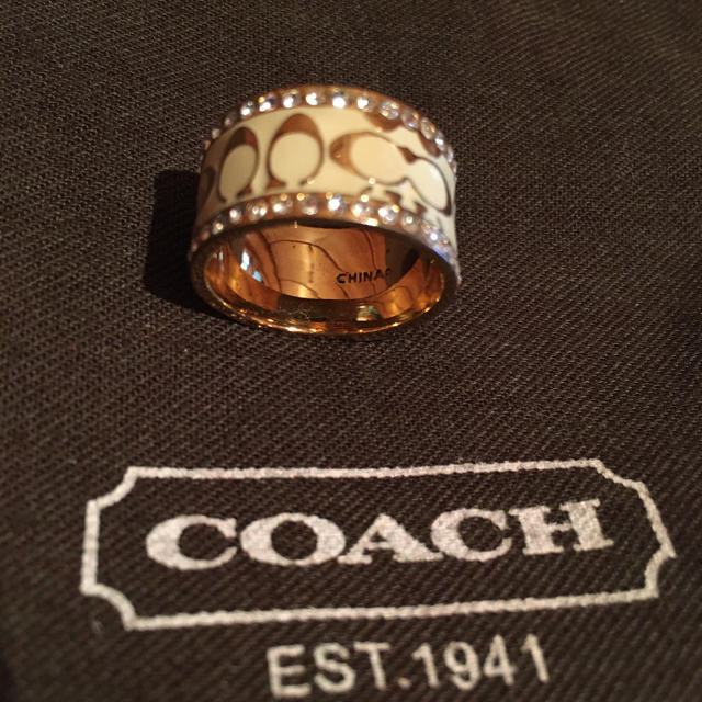 COACH(コーチ)のCOACH リング　指輪 レディースのアクセサリー(リング(指輪))の商品写真