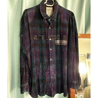 シャリーフ(SHAREEF)のMOLE CHECK BIG SHIRTS SHAREEF 2018AW(シャツ)