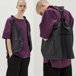 バージスブルック(BASISBROEK)の☆新品未使用☆basisbroek zamia vest チャコールグレー(ベスト)