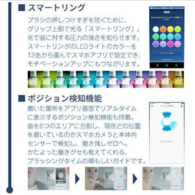 ブラウン　オーラルB　GENIUS PROFESSIONAL スマホ/家電/カメラの美容/健康(電動歯ブラシ)の商品写真