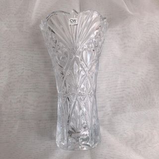 ナルミ(NARUMI)のGLASS WORKS NARUMI(ナルミ) フローラ ２５cm花瓶(花瓶)