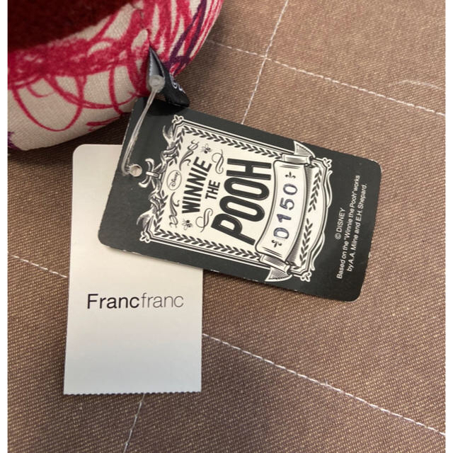 Francfranc(フランフラン)の【値下げ】プーさんぬいぐるみ  Francfranc エンタメ/ホビーのおもちゃ/ぬいぐるみ(ぬいぐるみ)の商品写真