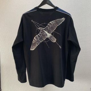 サカイ(sacai)の【2】sacai サカイ dr.woo  スカジャン ロンT 黒 紺 ネイビー(Tシャツ/カットソー(七分/長袖))