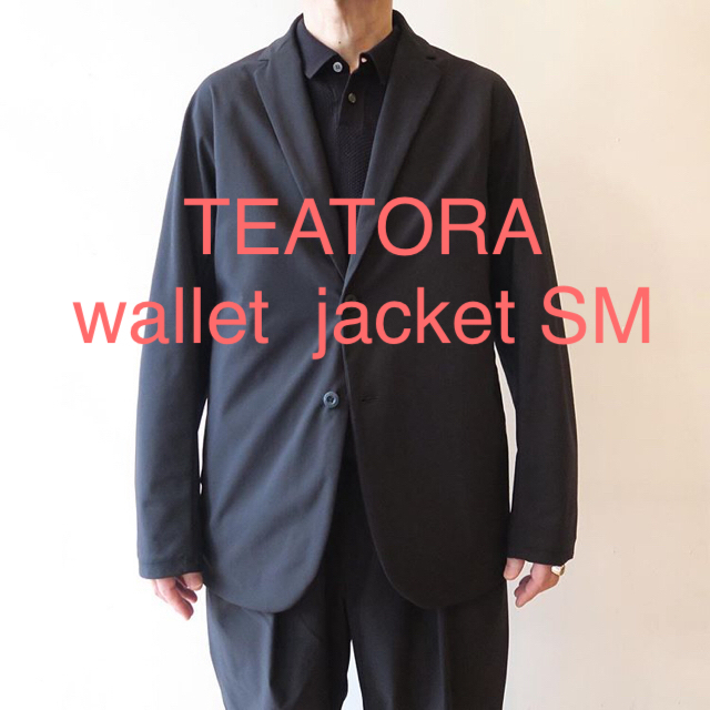 2019AW TEATORA WALLET JACKET solomoduleテーラードジャケット