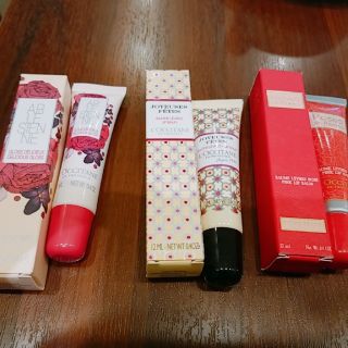 ロクシタン(L'OCCITANE)の【送料無料】ロクシタン[L'OCCITANE]　ジョリーリップ バーム トリオ (リップグロス)