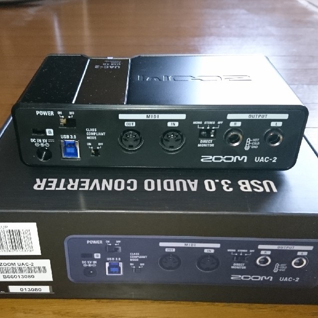 Zoom(ズーム)のZoom UAC-2 楽器のDTM/DAW(オーディオインターフェイス)の商品写真