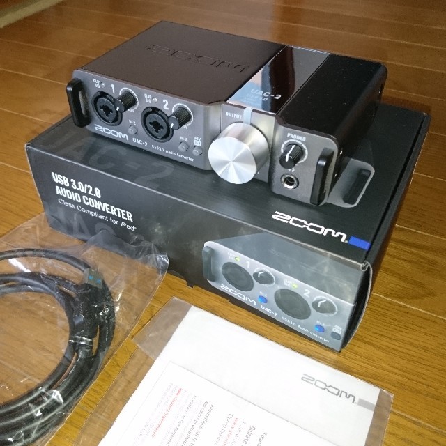 Zoom(ズーム)のZoom UAC-2 楽器のDTM/DAW(オーディオインターフェイス)の商品写真