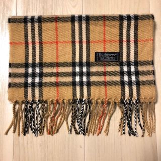 バーバリー(BURBERRY)の【大幅値下げ】Burberry バーバリー　ノバチェック柄 wool マフラー(マフラー)