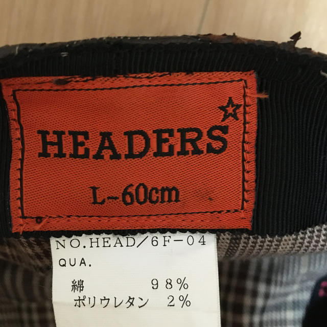 HEADERS(ヘッダーズ)の帽子　headers  メンズの帽子(その他)の商品写真