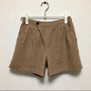 アダムエロぺ(Adam et Rope')の【大幅値下げ！】ウール　ショートパンツ(ショートパンツ)