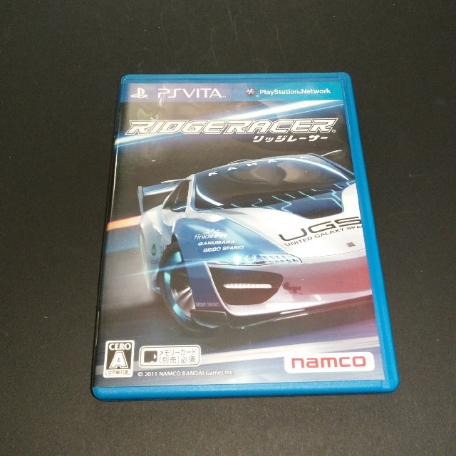 PlayStation(プレイステーション)のRIDGE RACER エンタメ/ホビーのゲームソフト/ゲーム機本体(携帯用ゲームソフト)の商品写真