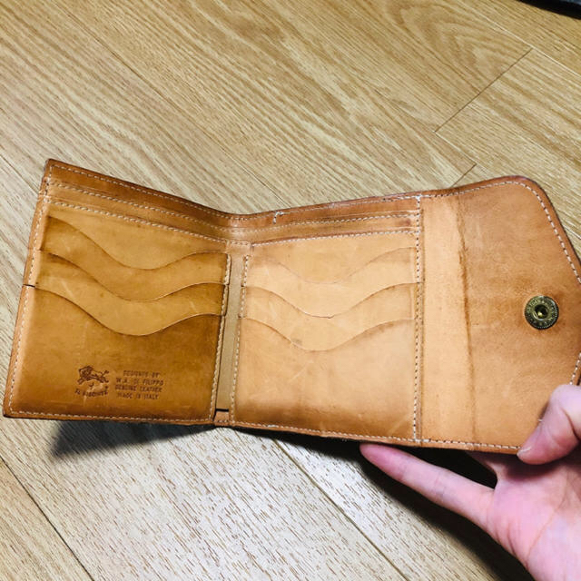 IL BISONTE(イルビゾンテ)のILBISONTE JAPAN EXCLUSIVE WALLET ブラック レディースのファッション小物(財布)の商品写真