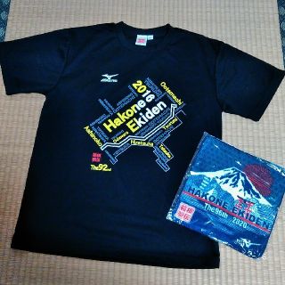 ミズノ(MIZUNO)の箱根駅伝グッズ　半袖Tシャツ　ハンドタオル(Tシャツ/カットソー(半袖/袖なし))