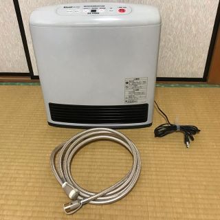 リンナイ(Rinnai)のリンナイ ガスヒーター LPガス用  美品(ファンヒーター)