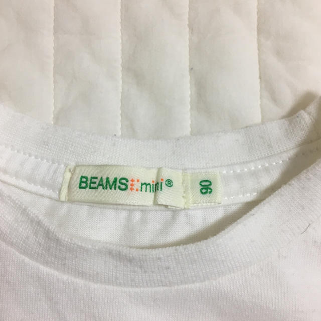 BEAMS(ビームス)のビームスミニ Tシャツ 90 半袖 キッズ/ベビー/マタニティのキッズ服男の子用(90cm~)(Tシャツ/カットソー)の商品写真