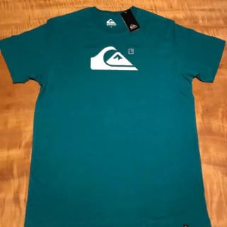 クイックシルバー(QUIKSILVER)の新品未使用  QUIKSILVER comp logo  tシャツ ロゴtシャツ(Tシャツ/カットソー(半袖/袖なし))