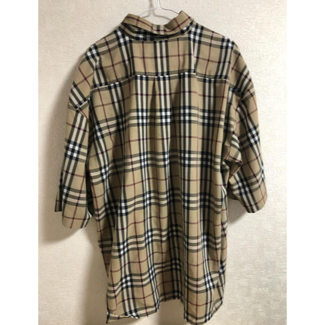 BURBERRY(バーバリー)のBurberry バーバリー 柄 シャツ L 古着 メンズのトップス(シャツ)の商品写真