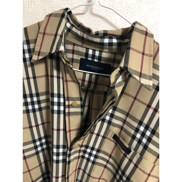 BURBERRY(バーバリー)のBurberry バーバリー 柄 シャツ L 古着 メンズのトップス(シャツ)の商品写真